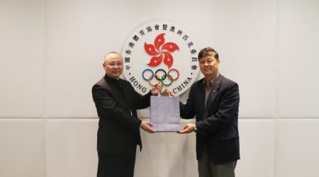 Engagements with Hong Kong Olympic Committee and Macao Sports Bureau